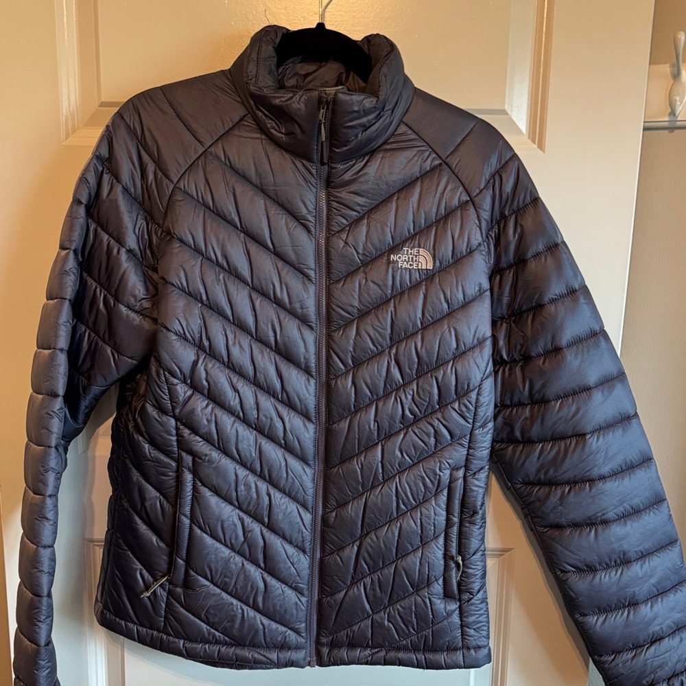 The North Face Women's purple/grey Puffer Jacket